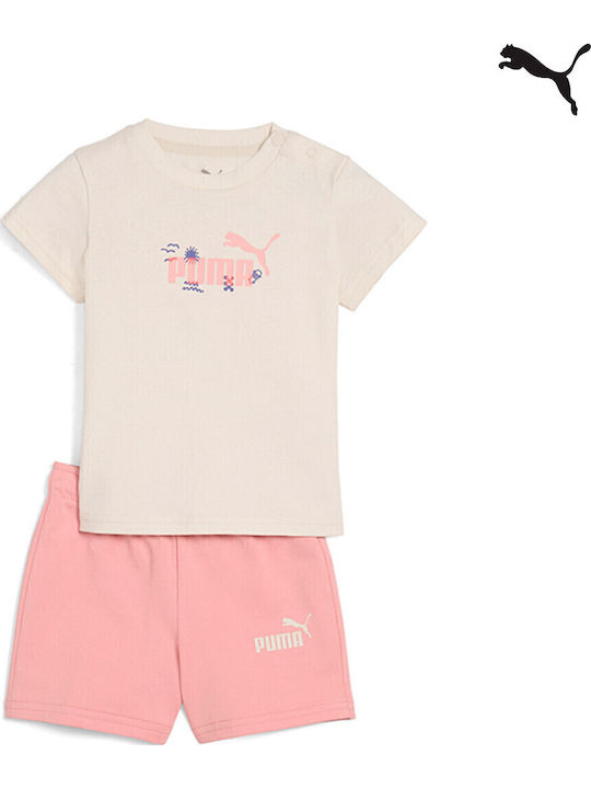 PUMA Kinder-Set mit Shorts Sommer 2Stück Mehrfa...