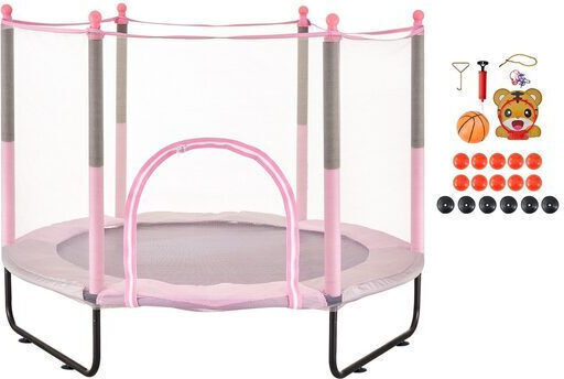 Kids Trampoline 154.5cm with Net
