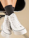 Adidași Flatforms Tip Botine Pentru Femei Albi