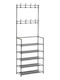 5Five Καλόγερος Μεταλλικός Μαύρος 60x25.5x170cm
