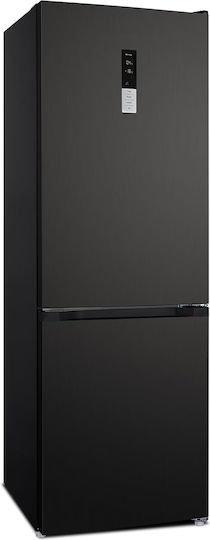 Robin Combină frigorifică 322lt Total NoFrost Î185.5xL59.5xA63.5cm. Negru RB-484 DIN