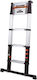 Batavia Telescopic Ladder Aluminum 11 of Steps with Maximum Height 3.27m