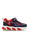 Kinder Sneakers mit Klettverschluss Marineblau
