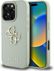 Guess Grained Big 4g Logo Small Classic Logo Case Iphone 16 Pro Max Green Guess Grained Big 4g Logo Small Classic Logo Case Iphone 16 Pro Max Green