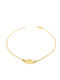 Drandakis Women's Bracelet made of Gold 14K