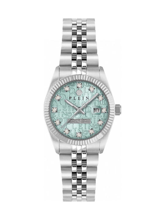 Philipp Plein Women's Watch with Silver Metal Bracelet