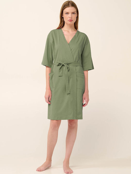 Vamp Sommer Damen Robe Green Oil