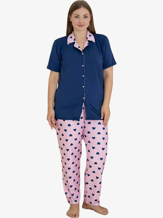 Boyraz Set Pijamale pentru Femei Colorful
