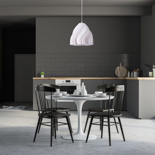Agora Lighting Регулируема Висящо Осветително Тяло Waterfall Камбанка 29x29.5x170см.