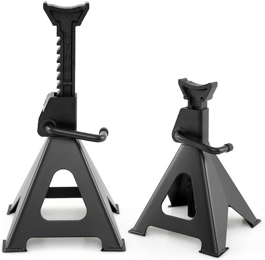 Costway Set Car Support Stands with Maximum Pressure Up to 6 Tons
