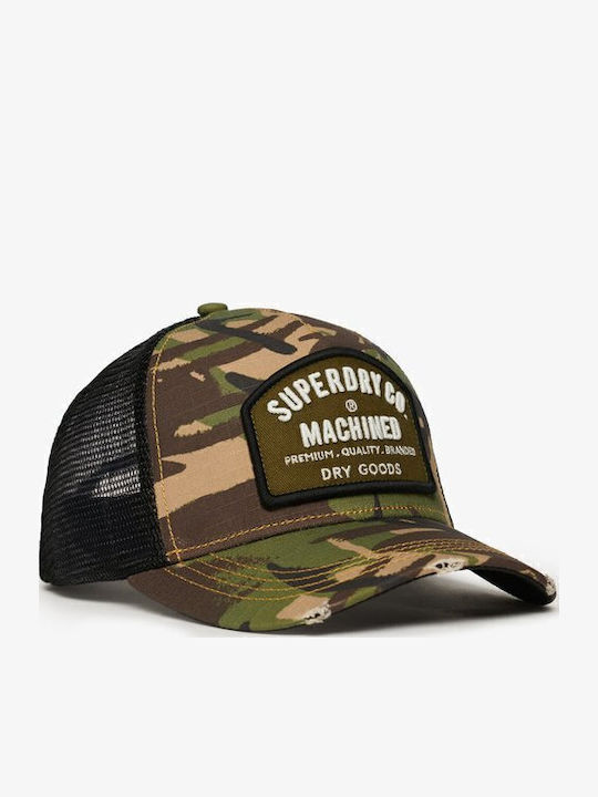Superdrydirt Road Trucker Cap Army Camo Y9011020a 00z