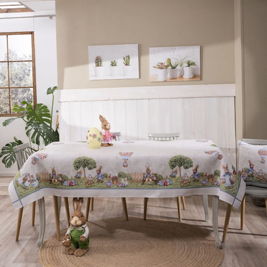 Teoran Tablecloth Pascal Multicolour 140x180cm