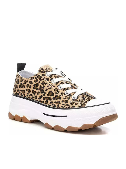 Refresh Γυναικεία Sneakers Καφέ