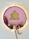 Children's Wooden Wall Light "Cinderella's Carriage"