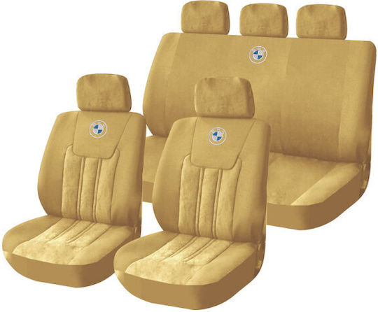 Takeposition Car Cover Set Polyester Beige