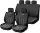 Takeposition Set Huse Auto Poliester Negru