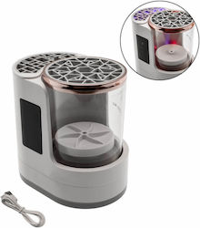 Electric Makeup Brush Cleaning Container White 850rpm 6w Electric Makeup Brush Cleaning Container White 850rpm 6w
