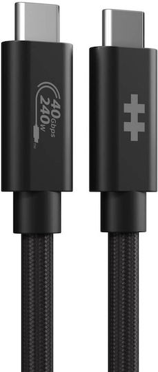 Targus Regular USB 2.0 Cablu USB-C bărbătesc - USB-C Negru 1.2m