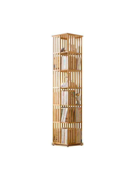 Βιβλιοθήκη Καφέ 37x37x178εκ.