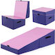Costway Covor de exerciții fizice Violet