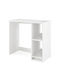 Desk Wooden White 80x40x74cm