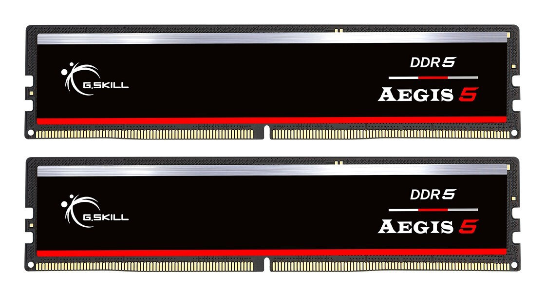 G.Skill Aegis 5 32GB DDR5 RAM με 2 Modules (2x16GB) και Ταχύτητα 5600 για Desktop