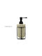 Dispenser Ceramic Beige Soap Pump with Black Metal Base Art.727967 General Trade