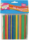 Colored Cylindrical Sticks 100pcs 4mm/100mm Groovy