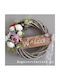 Wall Decor Wreath from Wooden