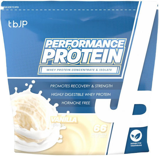 tbJp Performance Protein Protein Whey with Flavor Vanilla Ice Cream 2kg