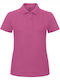 B&C Id.001 Women Werbe-T-Shirt Fuchsia