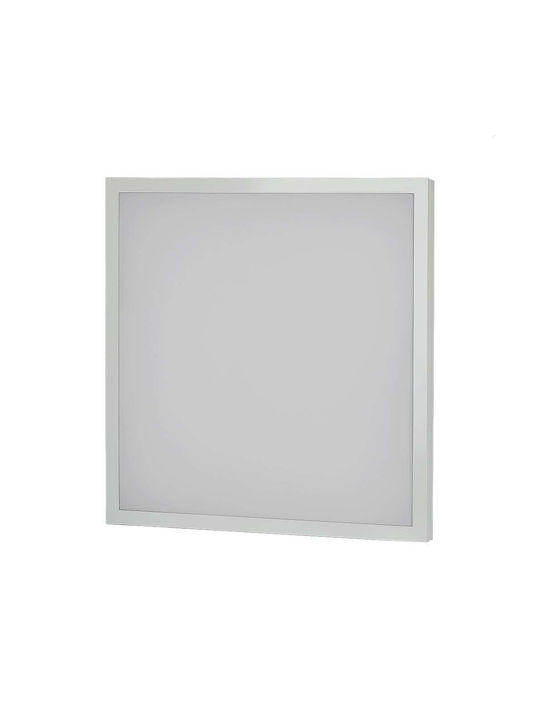 V-TAC Τετράγωνο Χωνευτό LED Panel 36W με Ψυχρό Λευκό Φως 6500K 60x60εκ.