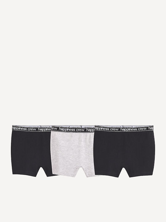 La Redoute Collections Set Kinder-Slips Schwarze 3Stück