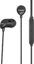 Philips PH154926 In-ear Handsfree Ακουστικά με Βύσμα 3.5mm Μαύρο Philips PH154926 In-ear Handsfree Ακουστικά με Βύσμα 3.5mm Μαύρο
