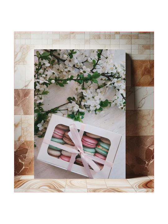 Картина Подаръчна Кутия Макарони Цветя 80x120