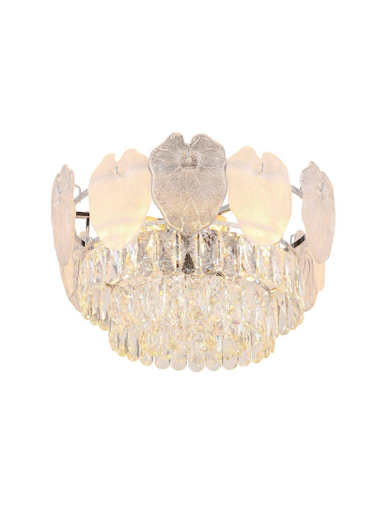 Globo Lighting Ceiling Mount Light Transparent with Socket E14