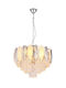 Globo Lighting Πλαφονιέρα Οροφής Διάφανη με Ντουί E14