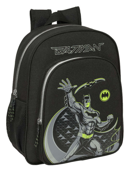 Batman Schulranzen Trolley Grundschule Schwarz mit Flaschenhalter