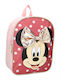 Minnie Mouse Σχολική Τσάντα Πλάτης Δημοτικού Ροζ