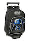 Star Wars Schulranzen Trolley Grundschule Schwarz mit Flaschenhalter