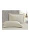 Liolios Home Sheet Sets Queen 245x270cm. Monaco Taupe 4pcs