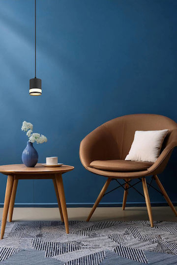 Globo Lighting Pendant Light Black with Socket GX53 10x10x120cm