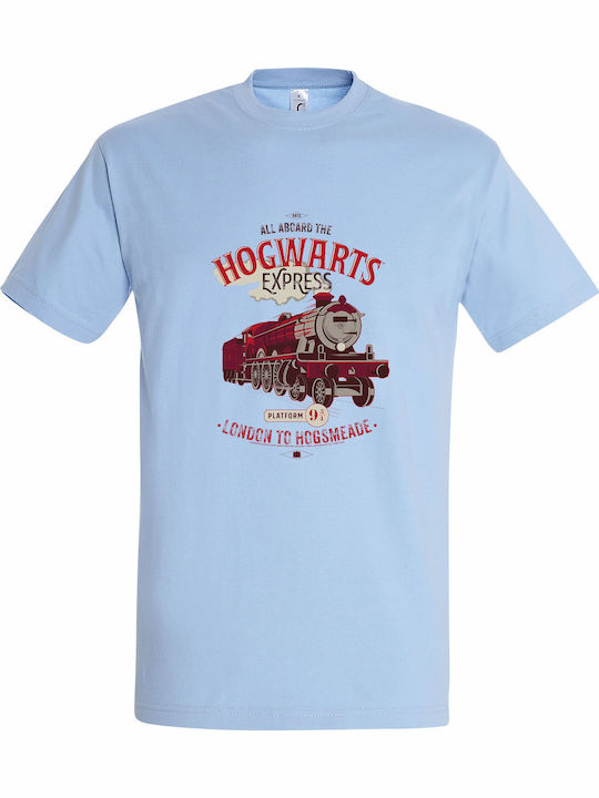 Детска тениска Sky Blue Harry Potter Hogwarts E...