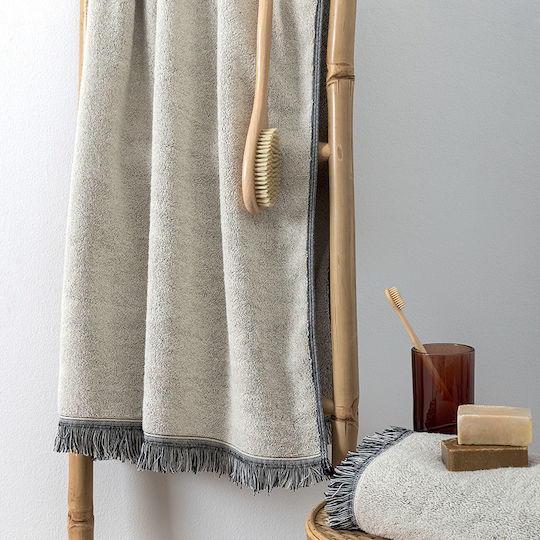 Palamaiki Bath Towel Iggy 70x140cm Black Weight 600gr/m²