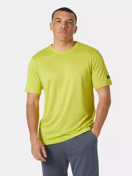 Helly Hansen Tech Αθλητικό T-shirt Cyber Lime