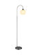 Globo Lighting Φωτιστικό Δαπέδου Υ150xΜ39εκ. με Ντουί για Λαμπτήρα E27 Διάφανο