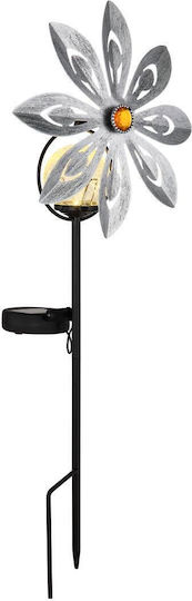 Globo Lighting Spiked Solar Light Flower with Warm White Light 3000K IP44 20cmx9cmx50cmcm