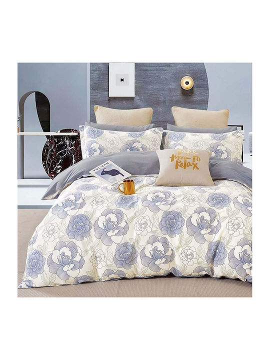 Pucioasa Bettbezug-Set Doppelbett mit 2 Kissenb...
