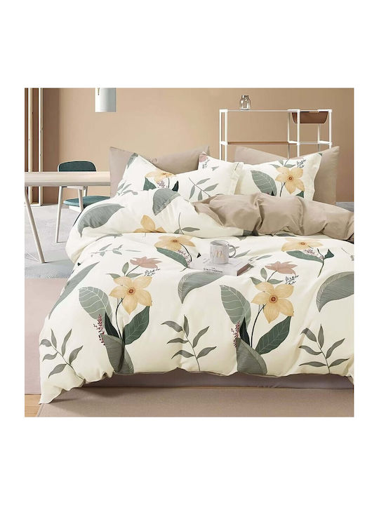 Pucioasa Bettbezug-Set Doppelbett mit 2 Kissenb...