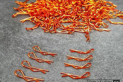 Bittydesign Body Clips Kit Big Scale 1/5 1/7 1/8 8pcs 4x Left + 4x Right Orange Bd-bc-88o Bittydesign